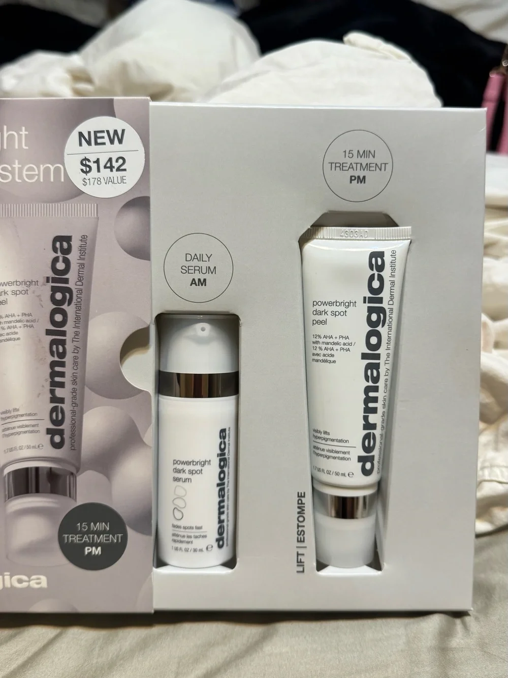 dermalogica White and Silver Powerbright Dark Spot Duo